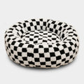 Panier Rond Chien Bords Surélevés | Lavable Machine, Toutes Tailles, Golden & Labrador