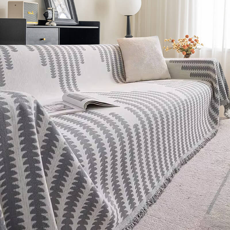Couvre-Canapé Chenille Anti-Griffures pour Chien | Réversible, Toutes Saisons, Décoration Intérieure