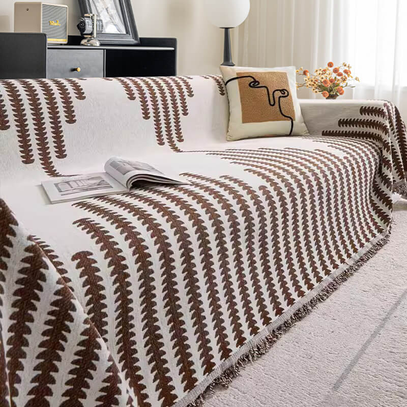 Couvre-Canapé Chenille Anti-Griffures pour Chien | Réversible, Toutes Saisons, Décoration Intérieure