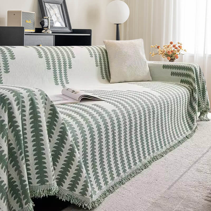 Couvre-Canapé Chenille Anti-Griffures pour Chien | Réversible, Toutes Saisons, Décoration Intérieure