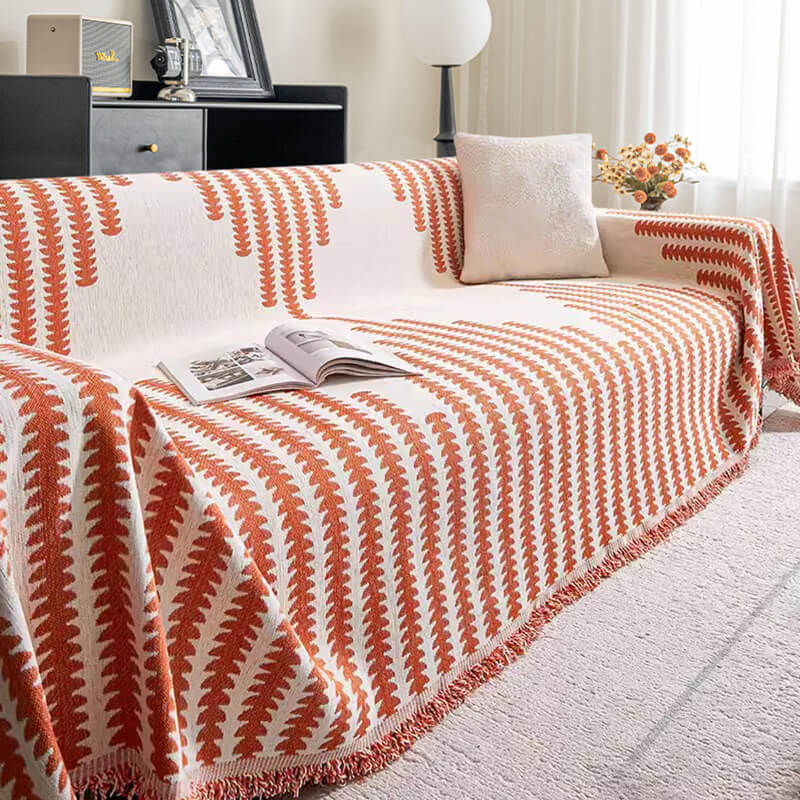 Couvre-Canapé Chenille Anti-Griffures pour Chien | Réversible, Toutes Saisons, Décoration Intérieure