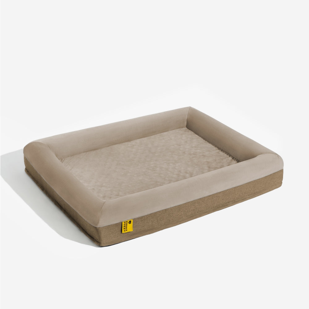 Lit Orthopédique Premium pour Chien | Mousse Haute Densité, Antidérapant, Confort Durable
