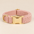 Collier pour Chien Teddy Rose | Réglable XS à XL, Assorti Laisse & Harnais