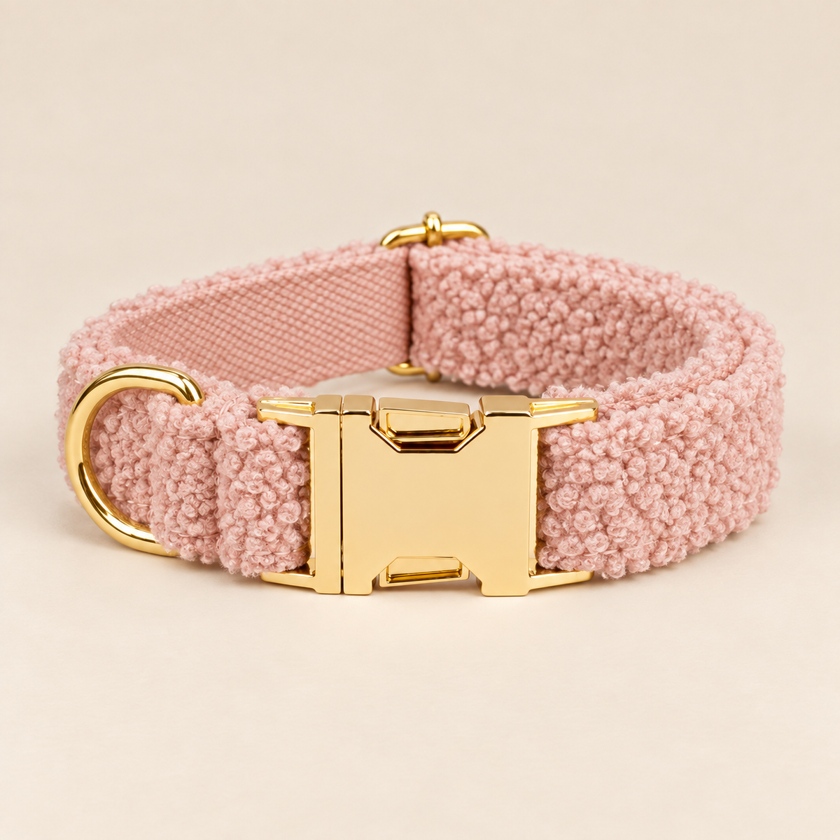 Collier pour Chien Teddy Rose | Réglable XS à XL, Assorti Laisse & Harnais