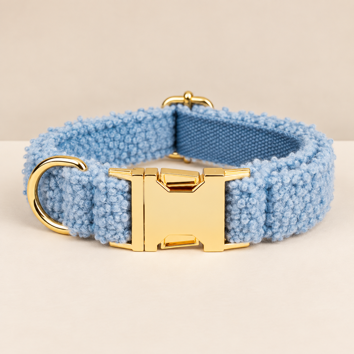 Collier pour Chien Teddy Bleu | Réglable XS à XL, Assorti Laisse & Harnais