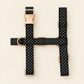Harnais pour Chien Dots Pois Noirs | Confort Sans Tension sur le Cou, Réglable XS à XL