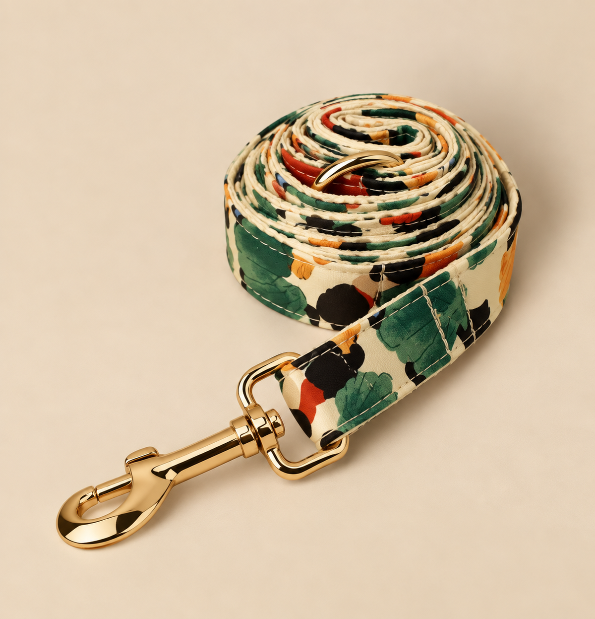 Laisse pour Chien Fall Fleurs d'Automne | 1,50 m, Assortie Collier & Harnais