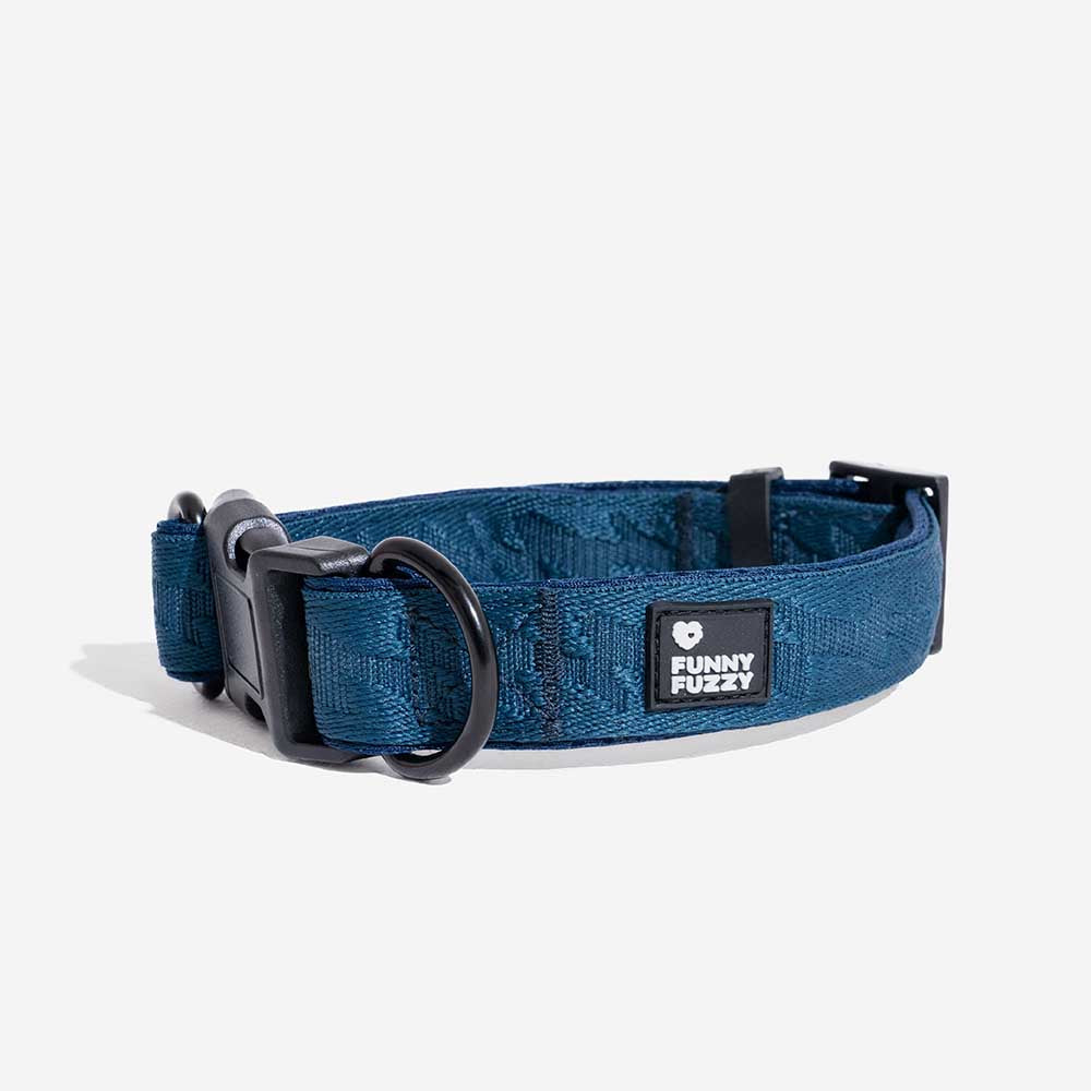 Collier Nylon Réglable pour Chien | Réfléchissant 3M, Anneau D Alu, Respirant & Résistant, Toutes Tailles