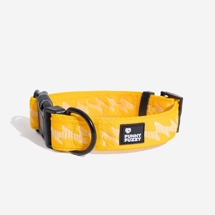 Collier Nylon Réglable pour Chien | Réfléchissant 3M, Anneau D Alu, Respirant & Résistant, Toutes Tailles