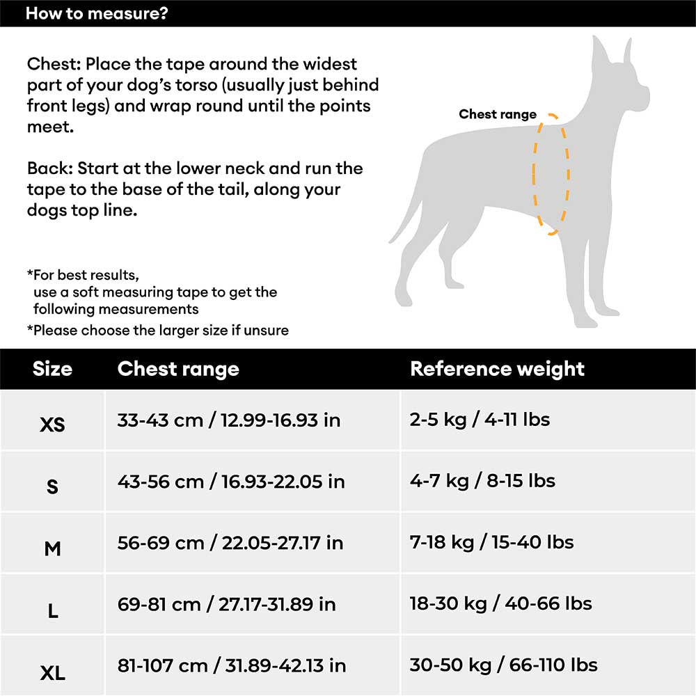 Harnais Léger Réfléchissant 3M pour Chien | Réglable 4 Points, Poignée, Respirant, du Chiot au Grand Chien