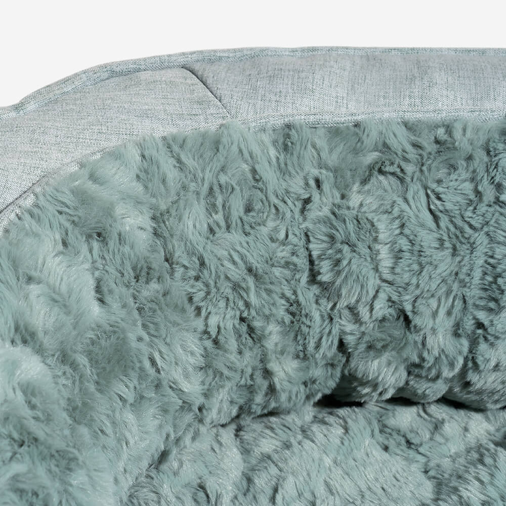 Lit Donut Moelleux pour Chien | Rembourrage 3D, Enveloppant, Lavable, Toutes Tailles
