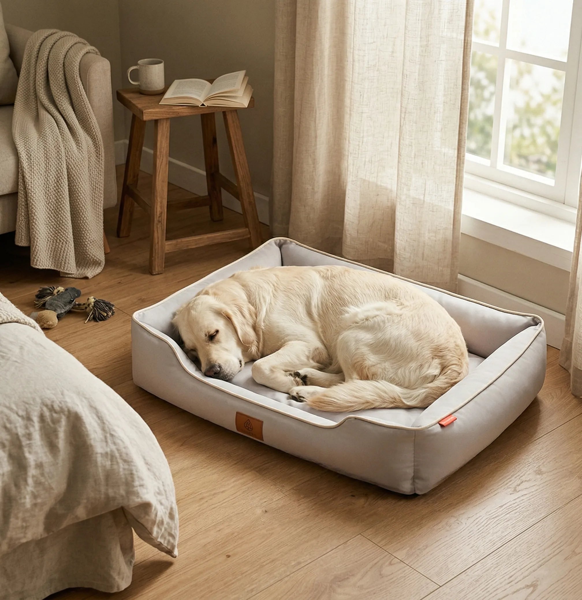Lit Orthopédique pour Chien | Résistant, Anti-Griffures & Toutes Saisons
