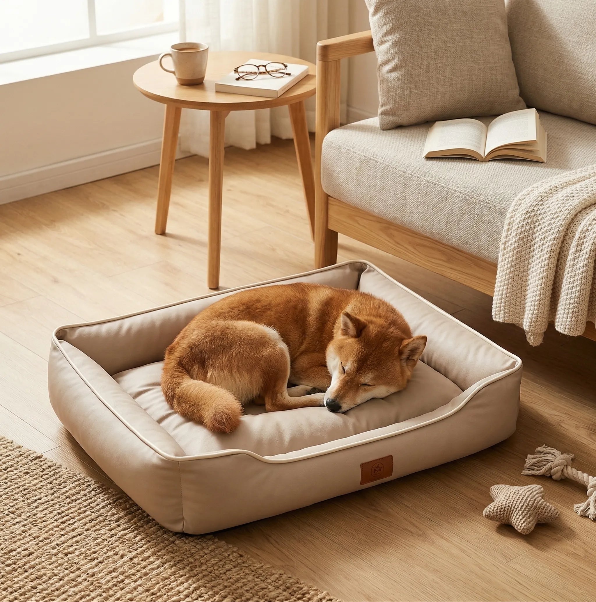Lit Orthopédique pour Chien | Résistant, Anti-Griffures & Toutes Saisons