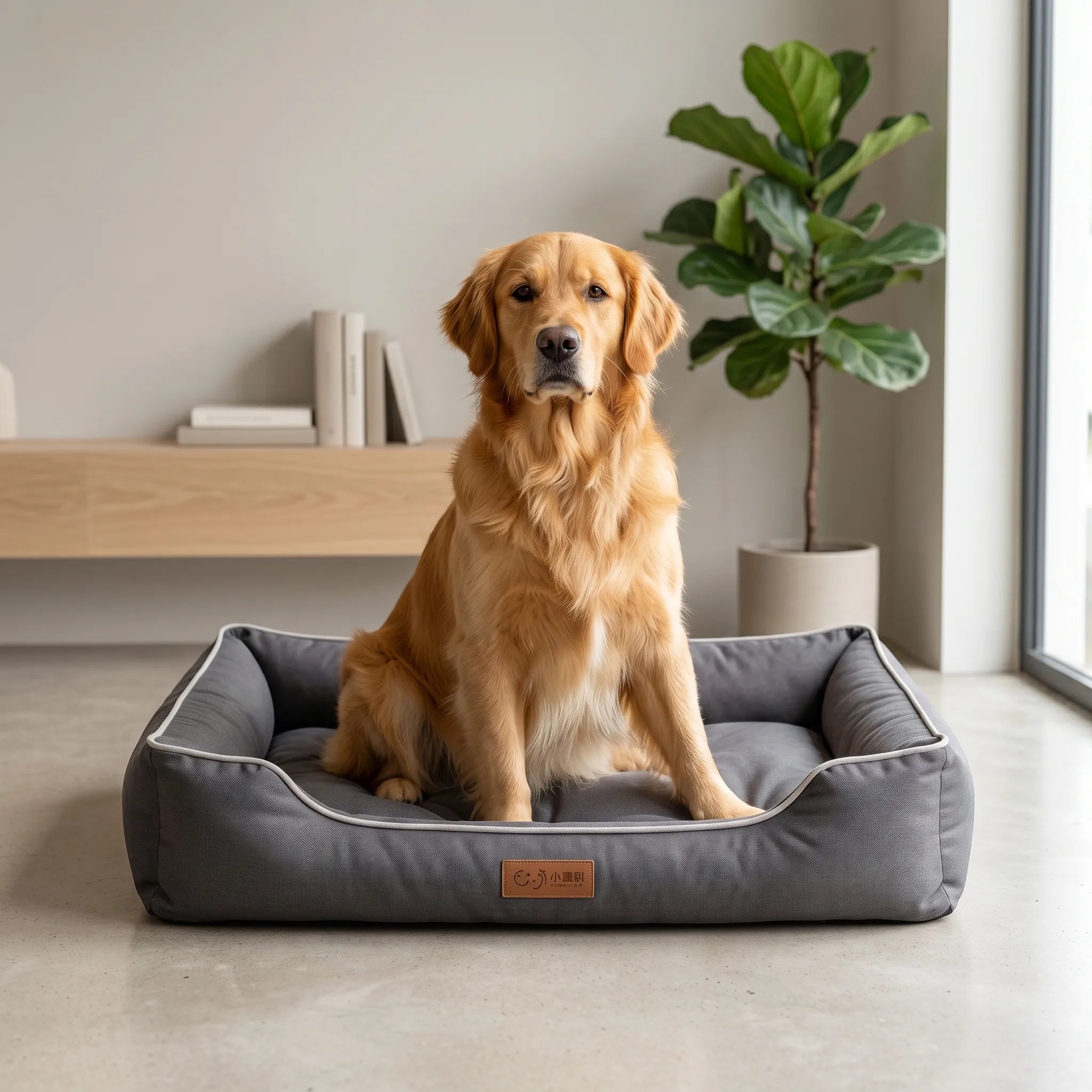 Lit Orthopédique pour Chien | Résistant, Anti-Griffures & Toutes Saisons