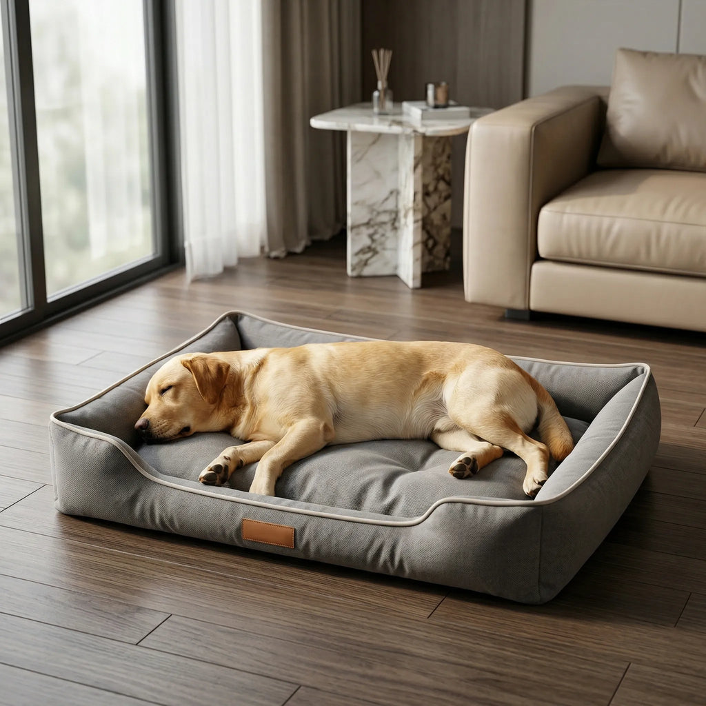 Lit Orthopédique pour Chien | Résistant, Anti-Griffures & Toutes Saisons