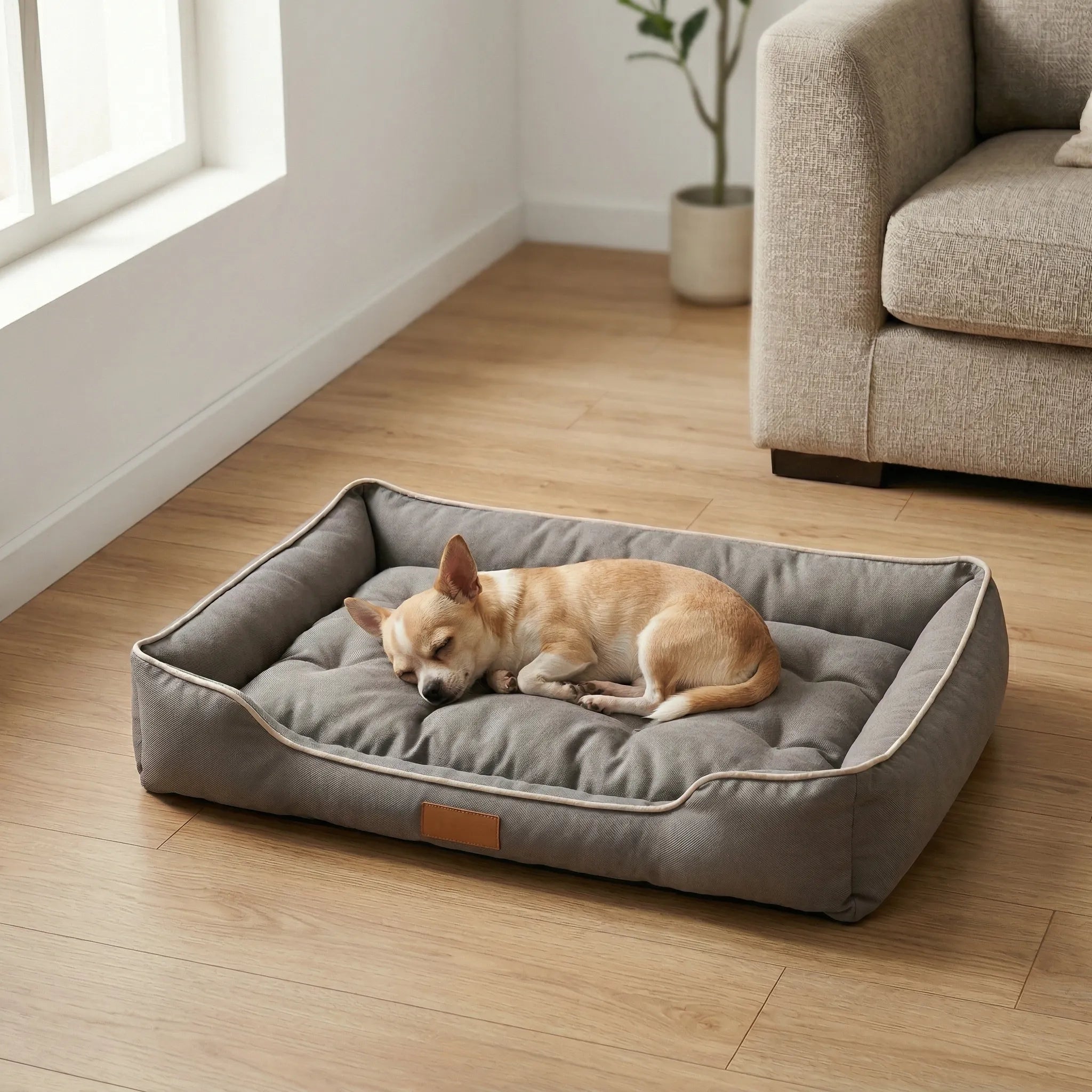 Lit Orthopédique pour Chien | Résistant, Anti-Griffures & Toutes Saisons
