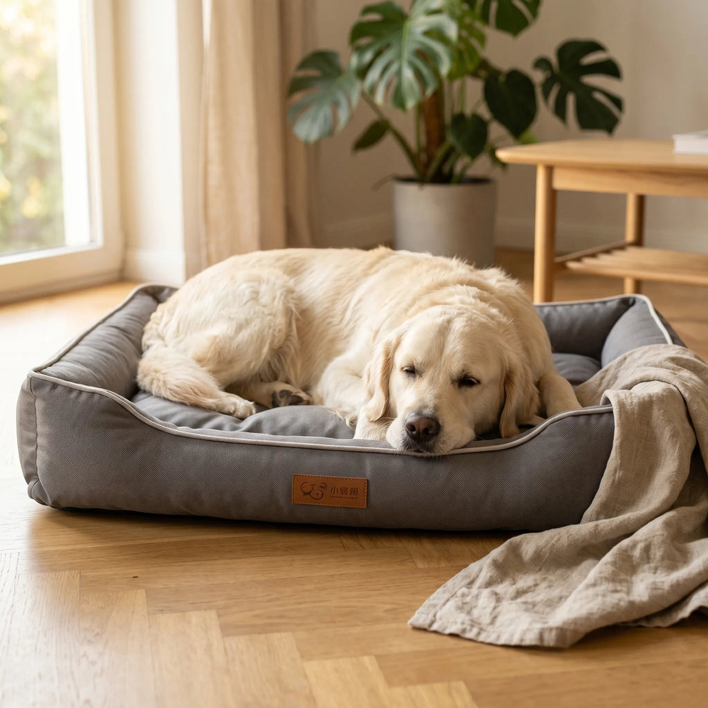 Lit Orthopédique pour Chien | Résistant, Anti-Griffures & Toutes Saisons