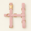 Harnais pour Chien Teddy Rose | Confort Sans Tension sur le Cou, Réglable XS à XL