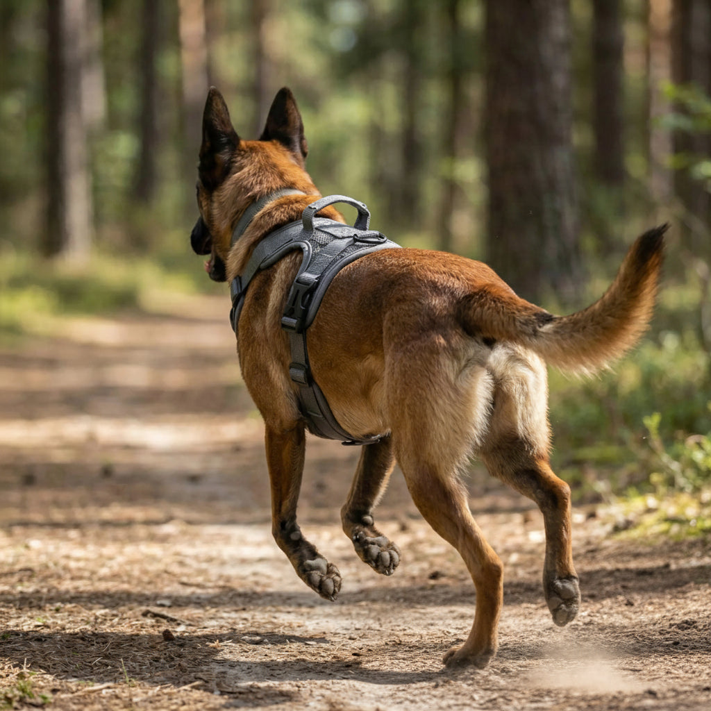 harnais pour chien avec sangles ajustables et doublure douce