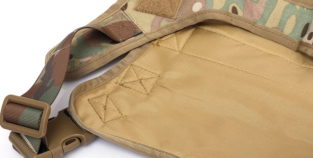 Kit Harnais Tactique Chien + Laisse & Collier | Nylon 1000D, MOLLE, Poignée, Éducation, Marche & Chasse