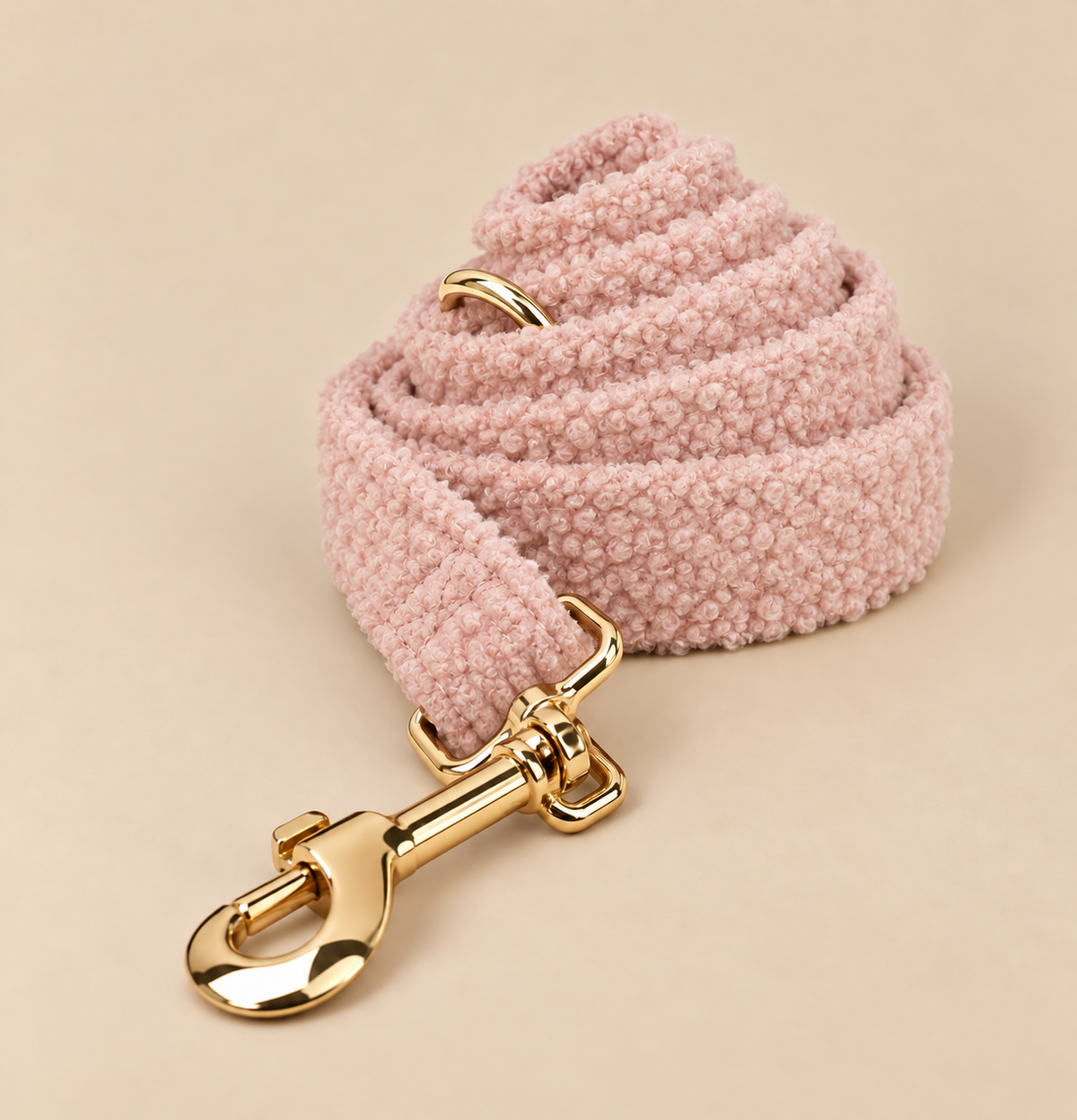 Laisse pour Chien Teddy Rose | 1,50 m, Assortie Collier & Harnais