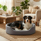 lit pour chien avec matelassage dense et maintien lateral