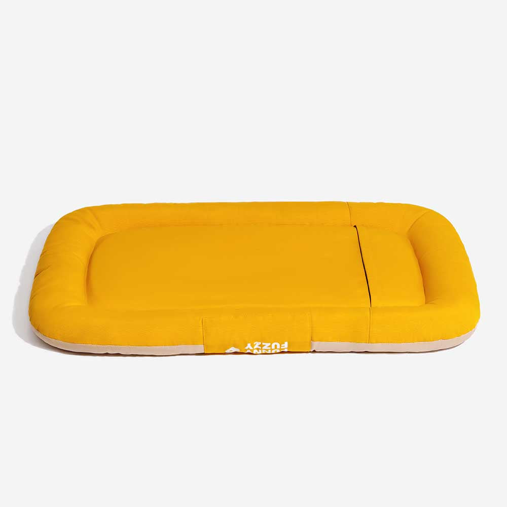 Tapis Orthopédique Résistant pour Chien | Oxford Anti-Déchirure, Réversible, Mémoire de Forme, Toutes Tailles