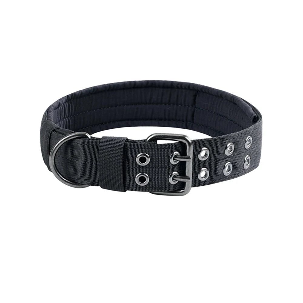Kit Harnais Tactique Chien + Laisse & Collier | Nylon 1000D, MOLLE, Poignée, Éducation, Marche & Chasse