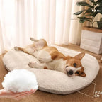 Lit pour chien Pouf – Doux, respirant et confortable