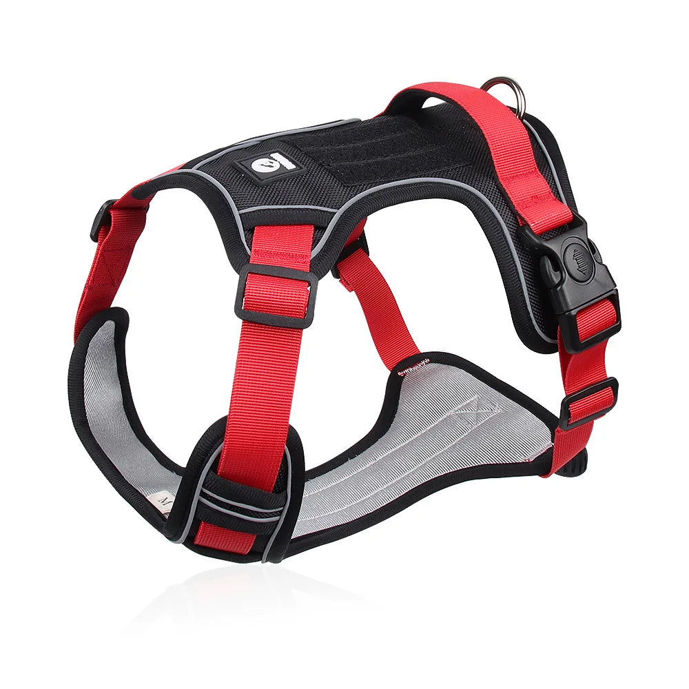 Harnais Imperméable Oxford pour Chien | Anti-Traction, Réfléchissant, Toutes Saisons, Pluie & Boue