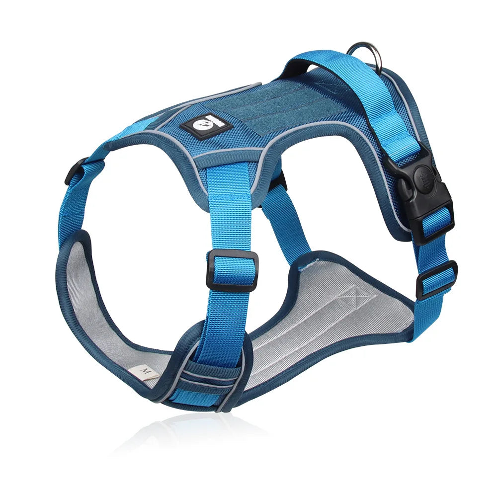 Harnais Imperméable Oxford pour Chien | Anti-Traction, Réfléchissant, Toutes Saisons, Pluie & Boue