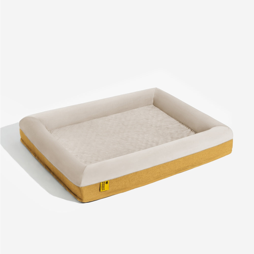 Lit Orthopédique Premium pour Chien | Mousse Haute Densité, Antidérapant, Confort Durable