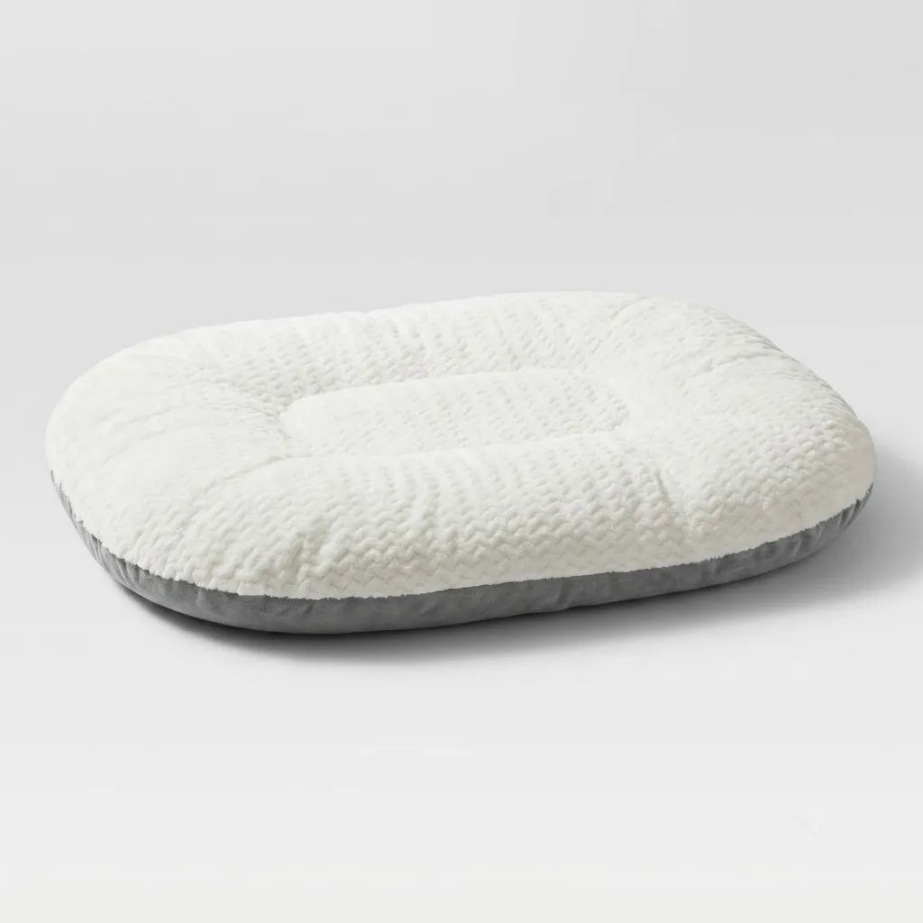 Panier Chien Polaire Anti-Stress Lavable Machine | Pouf Moelleux, Antidérapant & Toutes Tailles