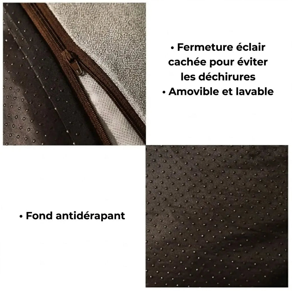 Base recouverte de picots pour une stabilité durable