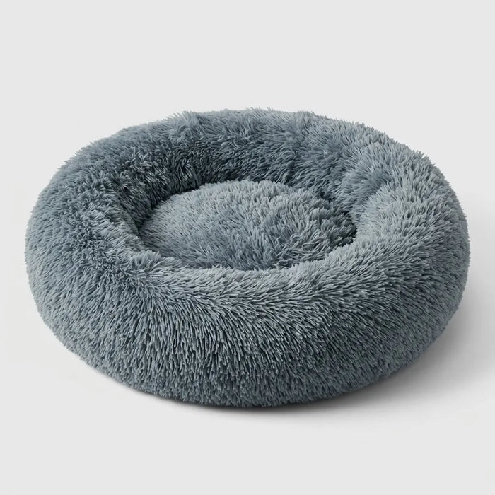 Panier Rond Chien Enveloppant | Anti-Stress, Ultra-Moelleux & Lavable Machine