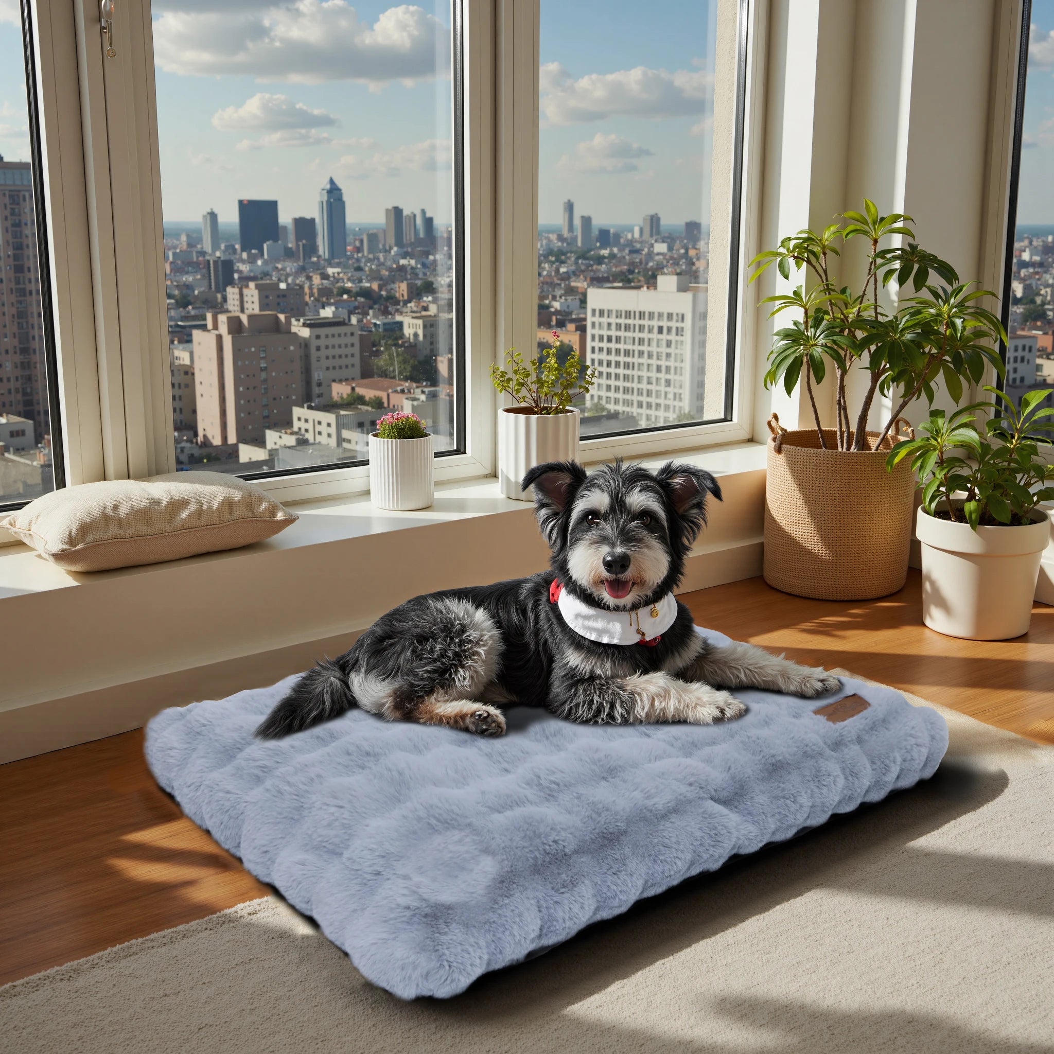 lit chien design moderne interieur
