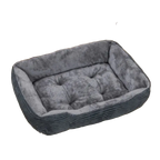 lit chien rectangulaire apaisant
