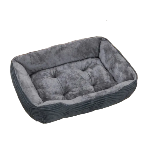 lit chien rectangulaire apaisant
