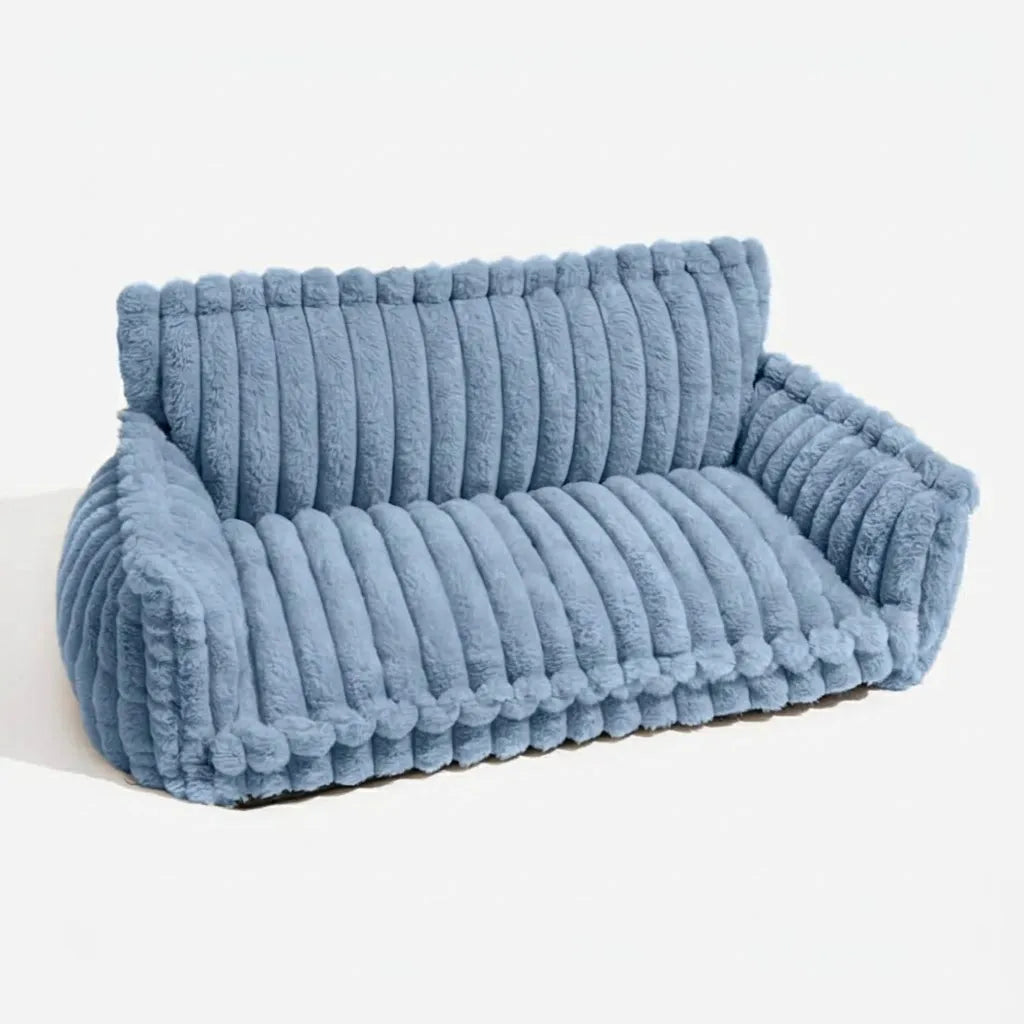Sofa orthopédique pour chien avec appui-tête - grand chien installé confortablement