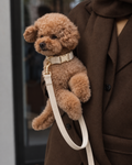 Laisse pour Chien Velvet Crème | 1,50 m, Assortie Collier & Harnais